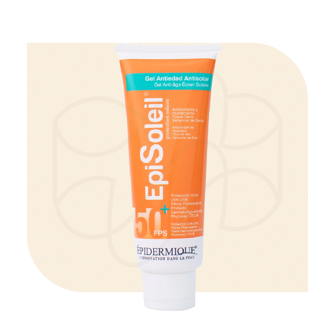 Episoleil Gel Antiedad Antisolar Fps 50+ Tubo X 60gr