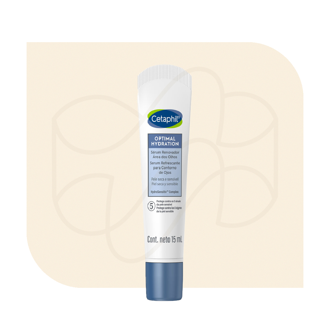 Cetaphil Optimal Hydration Serum Refrescante Para Contorno De Ojos Tubo 15ml