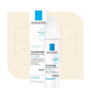 Toleraine dermallergo fluido hidratante calmante anti-rojeces