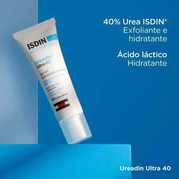 Isdin Hydration Ureadin Ultra 40 Gel Oil Exfoliación Intensa Tubo X 30ml - Image 4