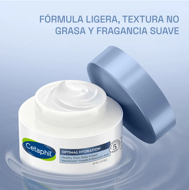 Cetaphil Optimal Hydration Crema Hidratante Facial Dia 48gr - Image 2