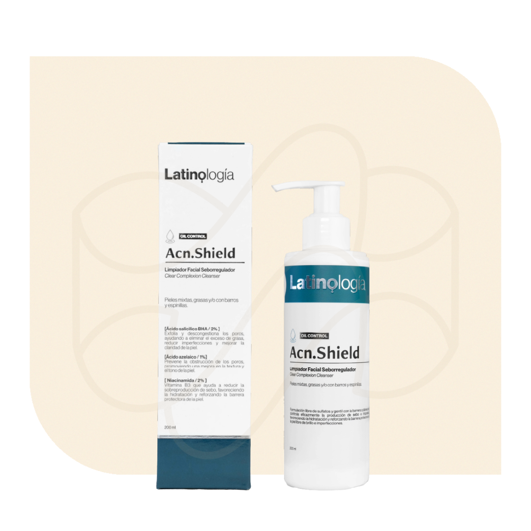 Acn.Shield Limpiador Facial Seborregulador 200 Ml